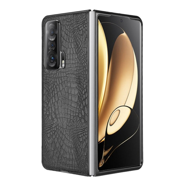 Custodia PC + PU antiurto in coccodrillo, For Honor Magic V, For Sony Xperia 1 IV, For Sony Xperia 10 IV