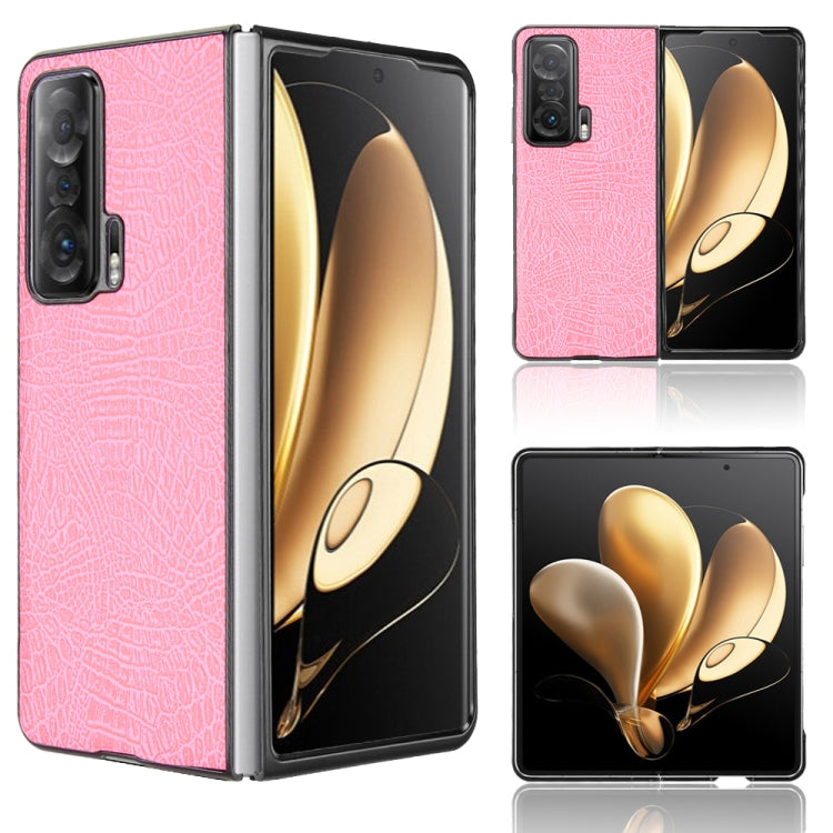 Custodia PC + PU antiurto in coccodrillo, For Honor Magic V, For Sony Xperia 1 IV, For Sony Xperia 10 IV