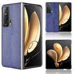Custodia PC + PU antiurto in coccodrillo, For Honor Magic V, For Sony Xperia 1 IV, For Sony Xperia 10 IV
