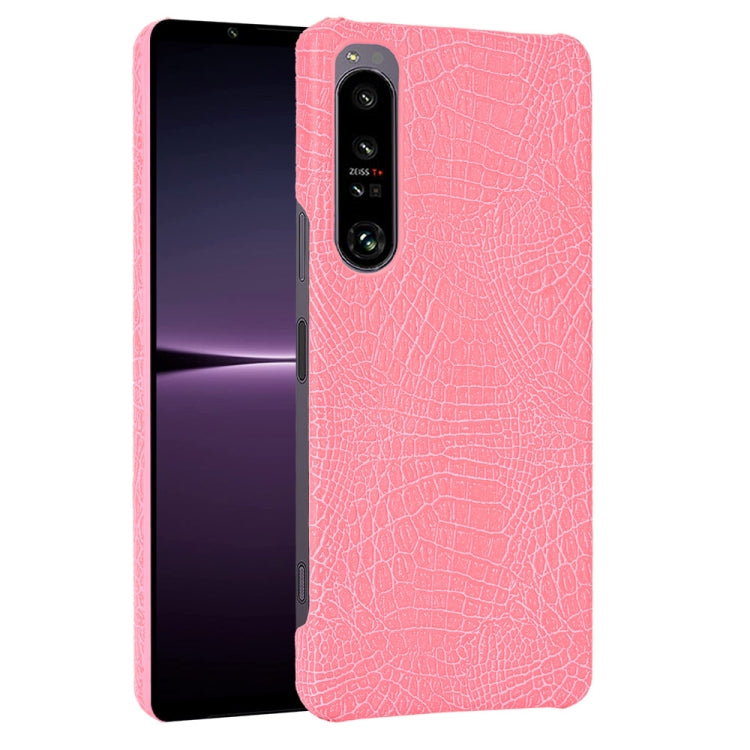 Custodia PC + PU antiurto in coccodrillo, For Honor Magic V, For Sony Xperia 1 IV, For Sony Xperia 10 IV