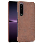 Custodia PC + PU antiurto in coccodrillo, For Honor Magic V, For Sony Xperia 1 IV, For Sony Xperia 10 IV