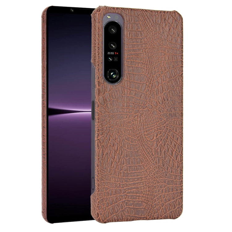 Custodia PC + PU antiurto in coccodrillo, For Honor Magic V, For Sony Xperia 1 IV, For Sony Xperia 10 IV