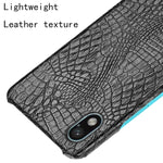 Custodia PC + PU antiurto in coccodrillo, For Sony Xperia Ace III, For Microsoft Surface Duo 2