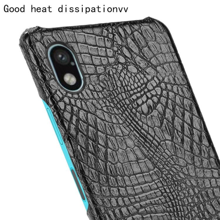 Custodia PC + PU antiurto in coccodrillo, For Sony Xperia Ace III, For Microsoft Surface Duo 2
