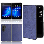 Custodia PC + PU antiurto in coccodrillo, For Sony Xperia Ace III, For Microsoft Surface Duo 2