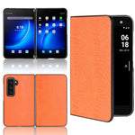 Custodia PC + PU antiurto in coccodrillo, For Sony Xperia Ace III, For Microsoft Surface Duo 2