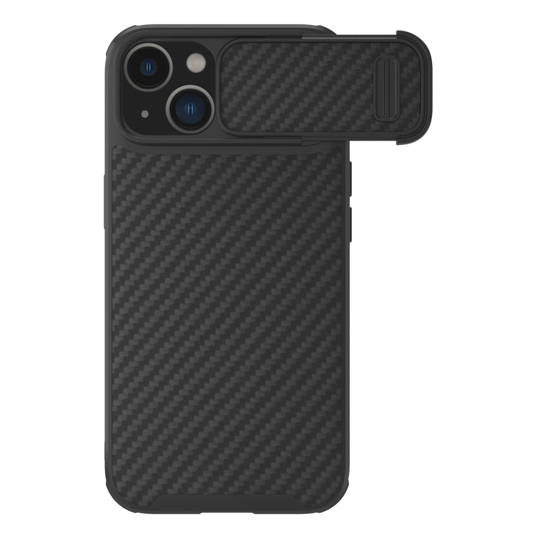Custodia per telefono Camshield in fibra sintetica NILLKIN, For iPhone 14, For iPhone 14 Plus, For iPhone 14 Pro, For iPhone 14 Pro Max