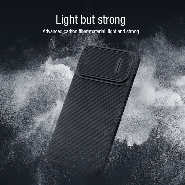 Custodia per telefono Camshield in fibra sintetica NILLKIN, For iPhone 14, For iPhone 14 Plus, For iPhone 14 Pro, For iPhone 14 Pro Max