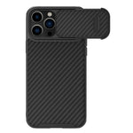Custodia per telefono Camshield in fibra sintetica NILLKIN, For iPhone 14, For iPhone 14 Plus, For iPhone 14 Pro, For iPhone 14 Pro Max