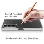 Custodia per telefono in TPU morbido per PC rigido smerigliato, For Samsung Galaxy Z Fold4