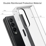 Custodia per telefono in TPU morbido per PC rigido smerigliato, For Samsung Galaxy Z Fold4