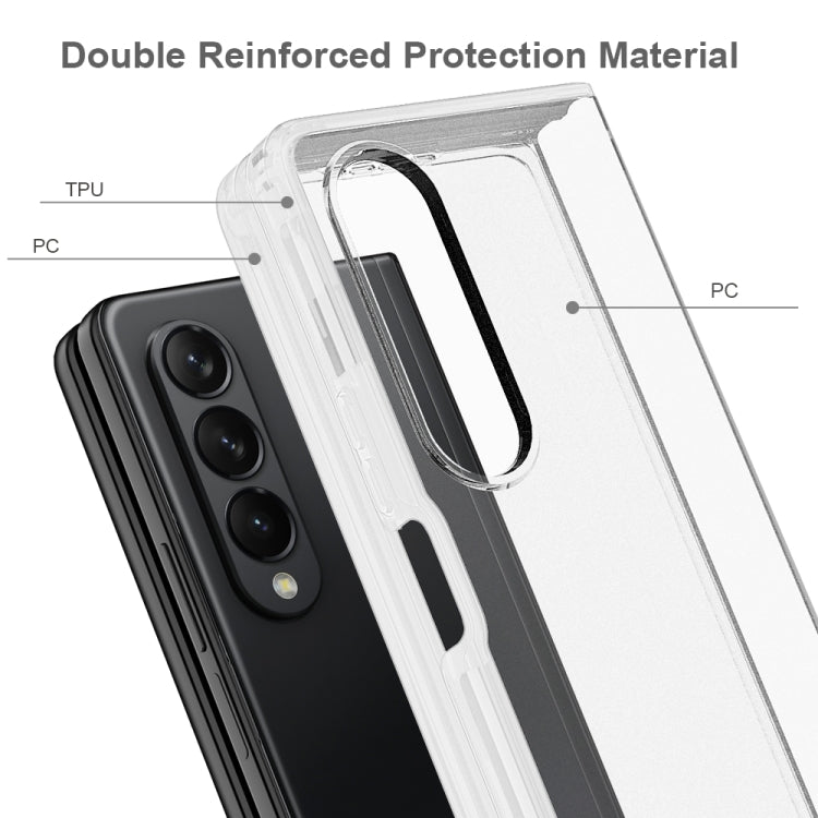 Custodia per telefono in TPU morbido per PC rigido smerigliato, For Samsung Galaxy Z Fold4