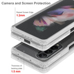 Custodia per telefono in TPU morbido per PC rigido smerigliato, For Samsung Galaxy Z Fold4