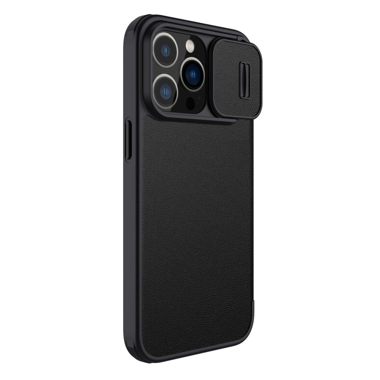 Custodia per telefono in pelle NILLKIN serie QIN Pro, For iPhone 14, For iPhone 14 Plus, For iPhone 14 Pro, For iPhone 14 Pro Max