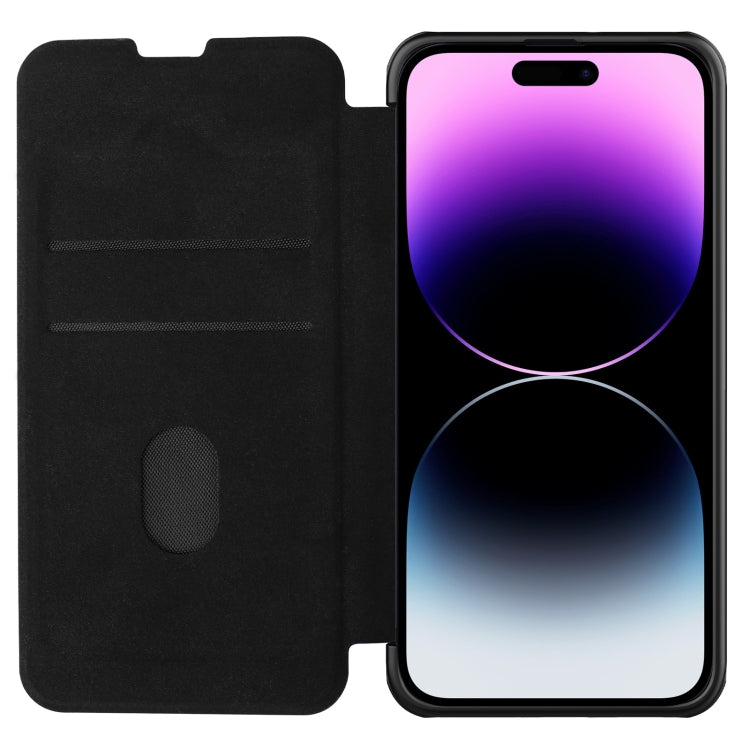 Custodia per telefono in pelle NILLKIN serie QIN Pro, For iPhone 14, For iPhone 14 Plus, For iPhone 14 Pro, For iPhone 14 Pro Max