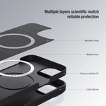 Custodia per telefono in silicone liquido NILLKIN CamShield MagSafe, For iPhone 14 Pro, For iPhone 14, For iPhone 14 Plus, For iPhone 14 Pro Max