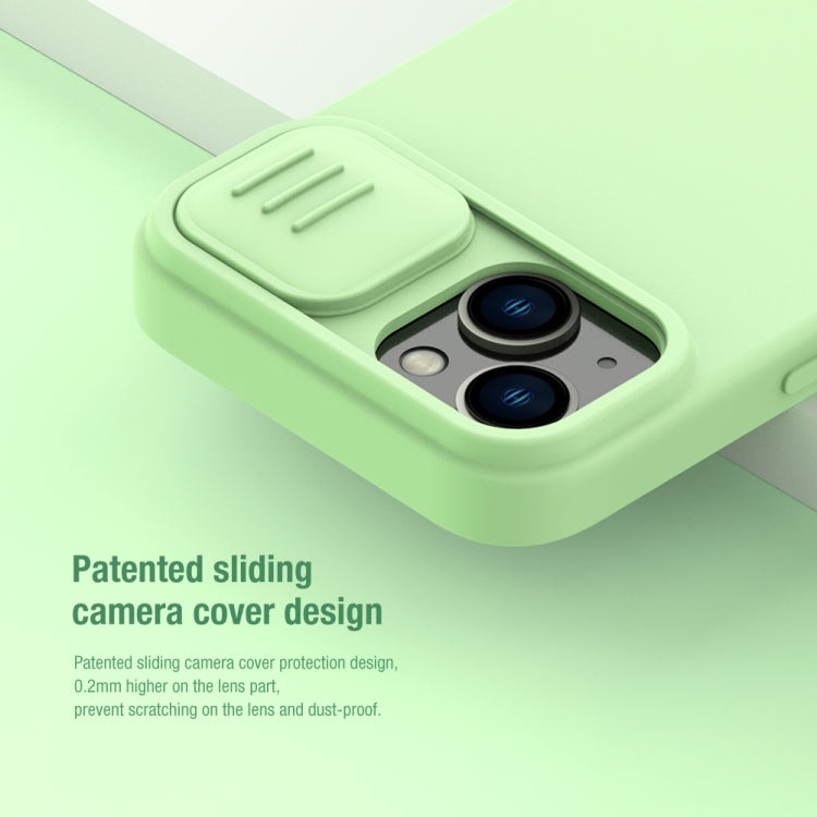 Custodia per telefono in silicone liquido NILLKIN CamShield MagSafe, For iPhone 14 Pro, For iPhone 14, For iPhone 14 Plus, For iPhone 14 Pro Max