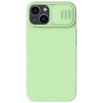 Custodia per telefono in silicone liquido CamShield NILLKIN, For iPhone 14, For iPhone 14 Plus, For iPhone 14 Pro, For iPhone 14 Pro Max