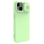 Custodia per telefono in silicone liquido CamShield NILLKIN, For iPhone 14, For iPhone 14 Plus, For iPhone 14 Pro, For iPhone 14 Pro Max
