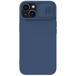Custodia per telefono in silicone liquido CamShield NILLKIN, For iPhone 14, For iPhone 14 Plus, For iPhone 14 Pro, For iPhone 14 Pro Max