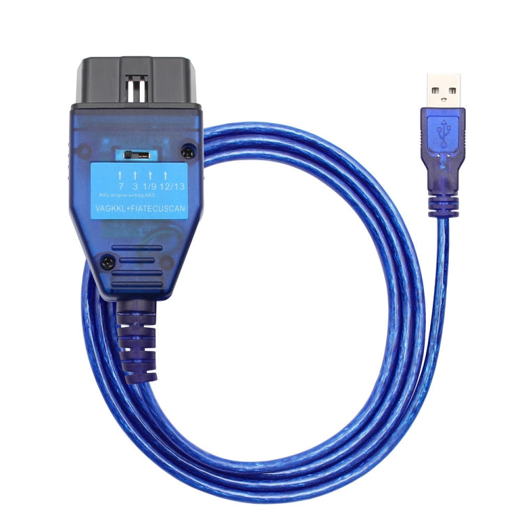 Cavo USB KKL FT232RQ ABS motore cambio EPS auto Scanner Scan Tool per Fiat Ecuscan, KKL FT232RQ
