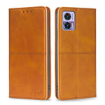 Custodia per telefono in pelle a vibrazione orizzontale magnetica con trama di mucca, For Motorola Edge 30 Neo, For Motorola Edge 2022, For Motorola Moto X30 Pro 5G / Edge 30 Ultra, For Sony Xperia 5 IV