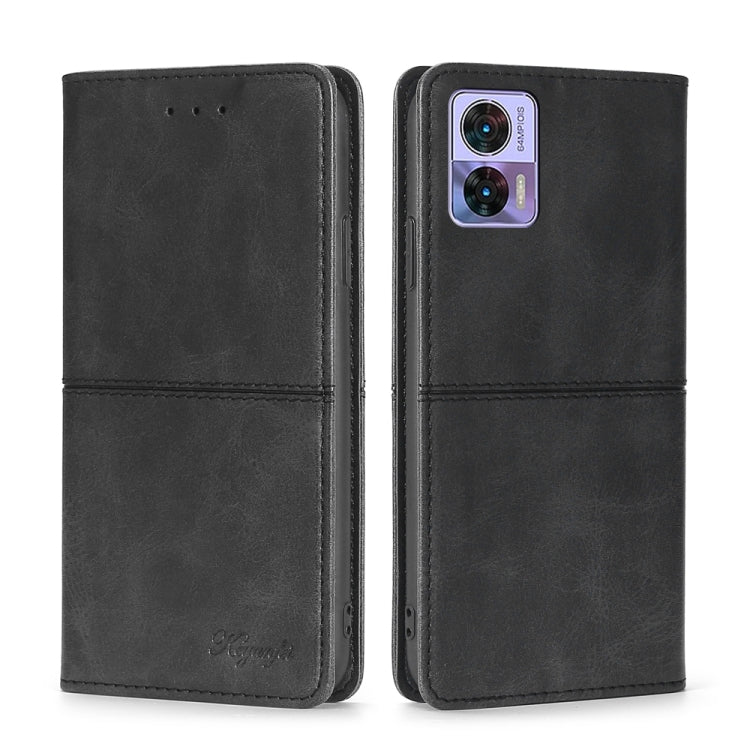 Custodia per telefono in pelle a vibrazione orizzontale magnetica con trama di mucca, For Motorola Edge 30 Neo, For Motorola Edge 2022, For Motorola Moto X30 Pro 5G / Edge 30 Ultra, For Sony Xperia 5 IV