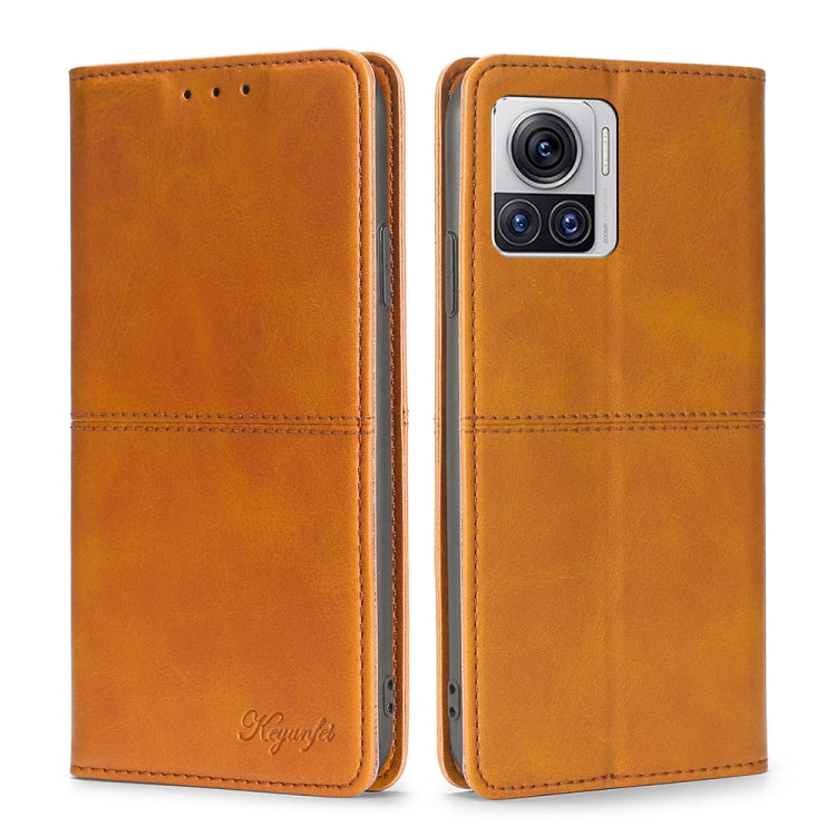 Custodia per telefono in pelle a vibrazione orizzontale magnetica con trama di mucca, For Motorola Edge 30 Neo, For Motorola Edge 2022, For Motorola Moto X30 Pro 5G / Edge 30 Ultra, For Sony Xperia 5 IV