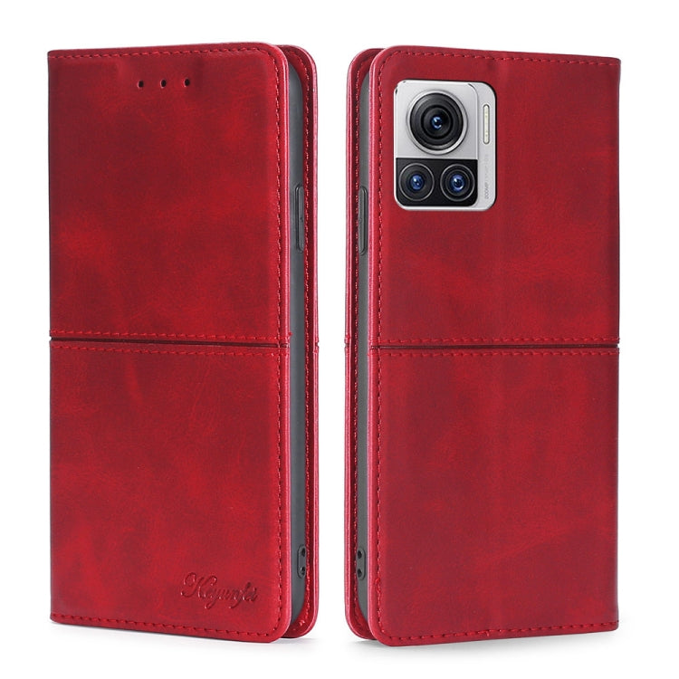 Custodia per telefono in pelle a vibrazione orizzontale magnetica con trama di mucca, For Motorola Edge 30 Neo, For Motorola Edge 2022, For Motorola Moto X30 Pro 5G / Edge 30 Ultra, For Sony Xperia 5 IV