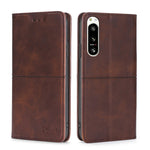 Custodia per telefono in pelle a vibrazione orizzontale magnetica con trama di mucca, For Motorola Edge 30 Neo, For Motorola Edge 2022, For Motorola Moto X30 Pro 5G / Edge 30 Ultra, For Sony Xperia 5 IV