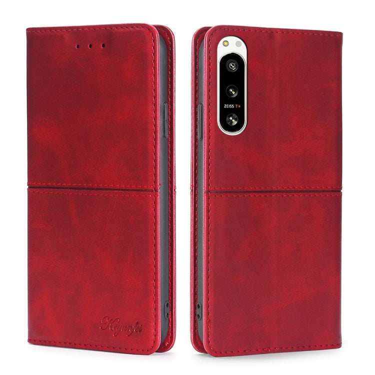 Custodia per telefono in pelle a vibrazione orizzontale magnetica con trama di mucca, For Motorola Edge 30 Neo, For Motorola Edge 2022, For Motorola Moto X30 Pro 5G / Edge 30 Ultra, For Sony Xperia 5 IV
