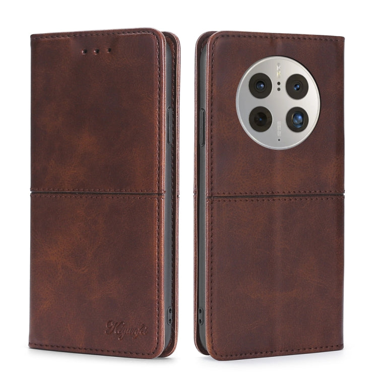 Custodia per telefono in pelle a vibrazione orizzontale magnetica con trama di mucca, For Huawei Mate 50, For Huawei Mate 50 Pro, For Samsung Galaxy A23e/A22e