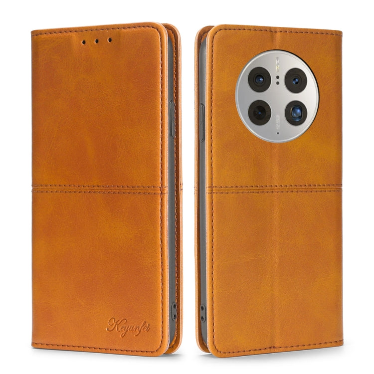 Custodia per telefono in pelle a vibrazione orizzontale magnetica con trama di mucca, For Huawei Mate 50, For Huawei Mate 50 Pro, For Samsung Galaxy A23e/A22e