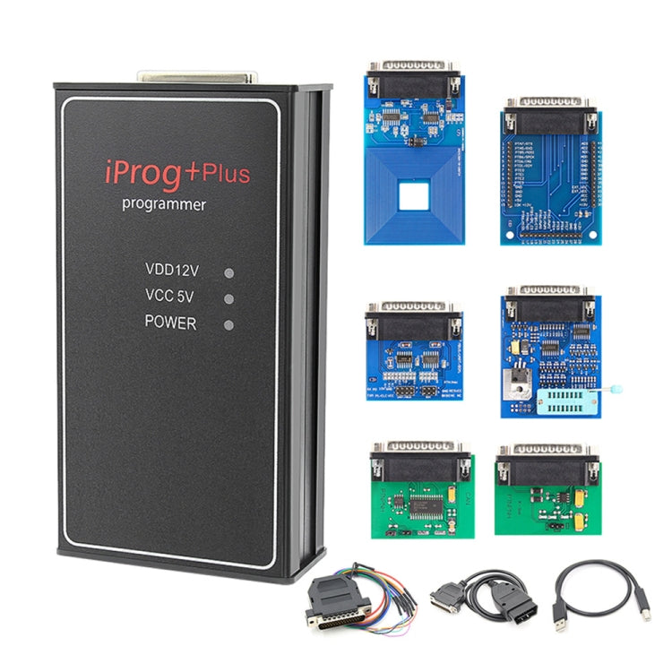 Supporto per programmatore per auto IPROG+ Plus 777 IMMO + correzione del chilometraggio + strumento di ripristino dell'airbag, Car Programmer