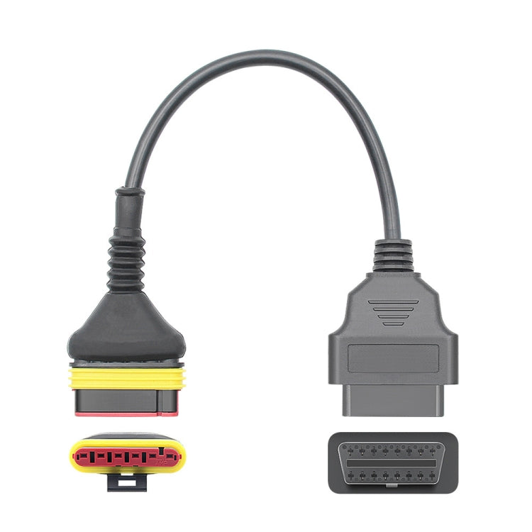 Cavo adattatore OBD da 6 pin a 16 pin per moto per Benelli, For Benelli