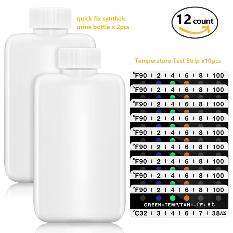 H01233 Portable Urine Water Detection Bottle Set 12pcs