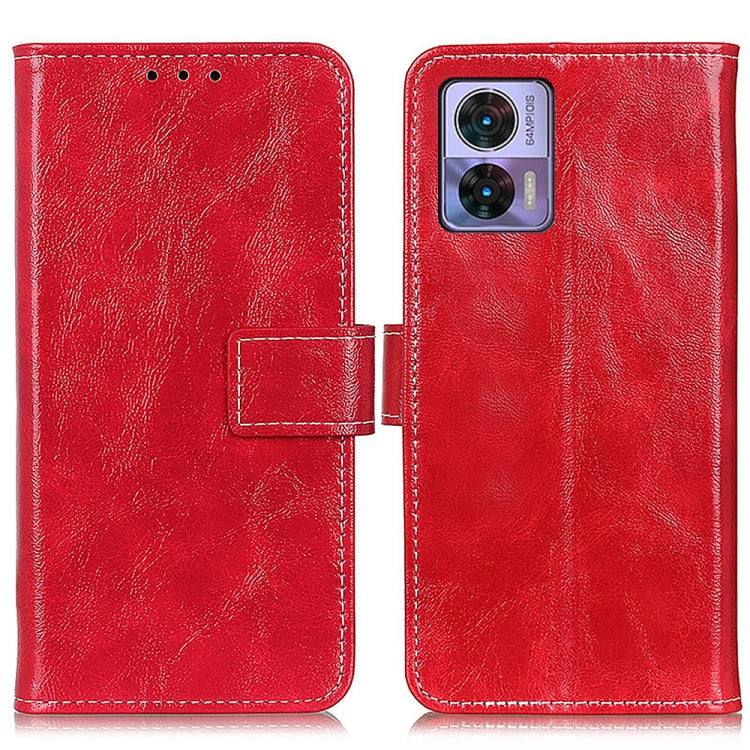 Cassa del telefono in pelle con texture retrò Crazy Horse, For Motorola Edge 30 Lite / Edge 30 Neo, For Xiaomi Redmi A1