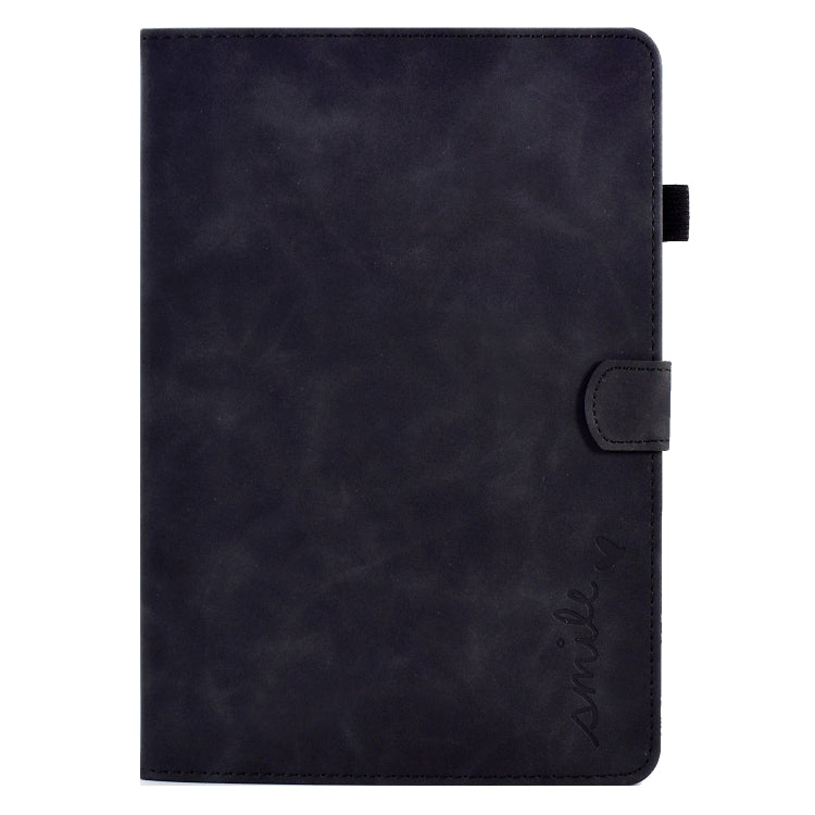 Custodia Smart in pelle per tablet con flip in rilievo, For iPad 10.2 / Air 10.5 2019, For iPad Air 2022 / 2020 10.9, For iPad mini 2024 / mini 6, For iPad 9.7 2018&2017 / Air 2 / Air