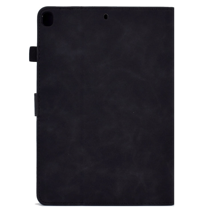 Custodia Smart in pelle per tablet con flip in rilievo, For iPad 10.2 / Air 10.5 2019, For iPad Air 2022 / 2020 10.9, For iPad mini 2024 / mini 6, For iPad 9.7 2018&2017 / Air 2 / Air