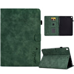 Custodia Smart in pelle per tablet con flip in rilievo, For iPad 10.2 / Air 10.5 2019, For iPad Air 2022 / 2020 10.9, For iPad mini 2024 / mini 6, For iPad 9.7 2018&2017 / Air 2 / Air