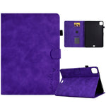 Custodia Smart in pelle per tablet con flip in rilievo, For iPad 10.2 / Air 10.5 2019, For iPad Air 2022 / 2020 10.9, For iPad mini 2024 / mini 6, For iPad 9.7 2018&2017 / Air 2 / Air