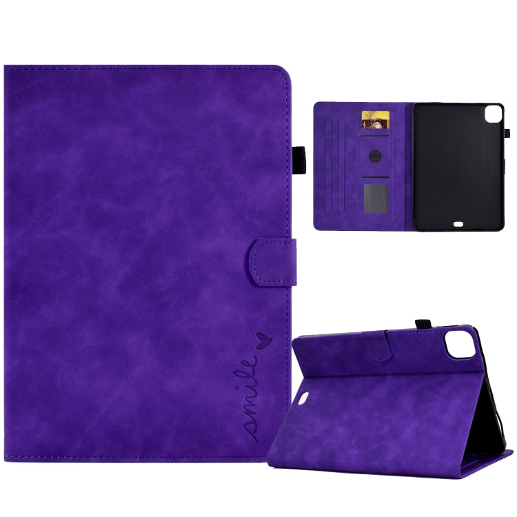 Custodia Smart in pelle per tablet con flip in rilievo, For iPad 10.2 / Air 10.5 2019, For iPad Air 2022 / 2020 10.9, For iPad mini 2024 / mini 6, For iPad 9.7 2018&2017 / Air 2 / Air