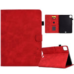 Custodia Smart in pelle per tablet con flip in rilievo, For iPad 10.2 / Air 10.5 2019, For iPad Air 2022 / 2020 10.9, For iPad mini 2024 / mini 6, For iPad 9.7 2018&2017 / Air 2 / Air