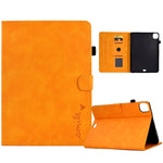 Custodia Smart in pelle per tablet con flip in rilievo, For iPad 10.2 / Air 10.5 2019, For iPad Air 2022 / 2020 10.9, For iPad mini 2024 / mini 6, For iPad 9.7 2018&2017 / Air 2 / Air