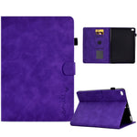 Custodia Smart in pelle per tablet con flip in rilievo, For iPad 10.2 / Air 10.5 2019, For iPad Air 2022 / 2020 10.9, For iPad mini 2024 / mini 6, For iPad 9.7 2018&2017 / Air 2 / Air