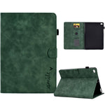 Custodia Smart in pelle per tablet con flip in rilievo, For iPad 10.2 / Air 10.5 2019, For iPad Air 2022 / 2020 10.9, For iPad mini 2024 / mini 6, For iPad 9.7 2018&2017 / Air 2 / Air