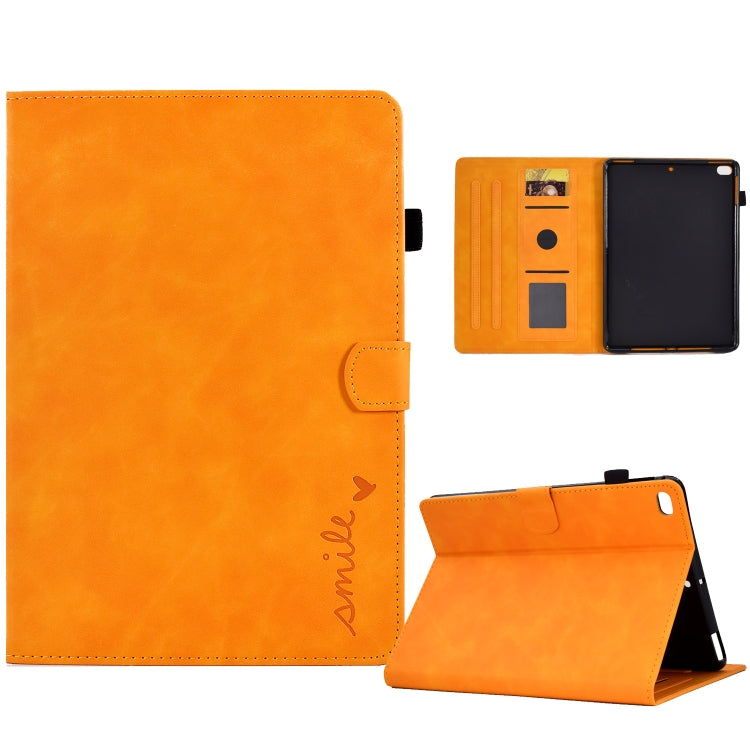 Custodia Smart in pelle per tablet con flip in rilievo, For iPad 10.2 / Air 10.5 2019, For iPad Air 2022 / 2020 10.9, For iPad mini 2024 / mini 6, For iPad 9.7 2018&2017 / Air 2 / Air