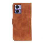 KHAZNEH Custodia per telefono in pelle con trama retrò, For Motorola Edge 30 Lite / Edge 30 Neo, For Realme 9i 5G / 10 5G, For ZTE Blade A72 5G, For ZTE Blade V40S, For Xiaomi Redmi A1