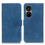 KHAZNEH Custodia per telefono in pelle con trama retrò, For Motorola Edge 30 Lite / Edge 30 Neo, For Realme 9i 5G / 10 5G, For ZTE Blade A72 5G, For ZTE Blade V40S, For Xiaomi Redmi A1