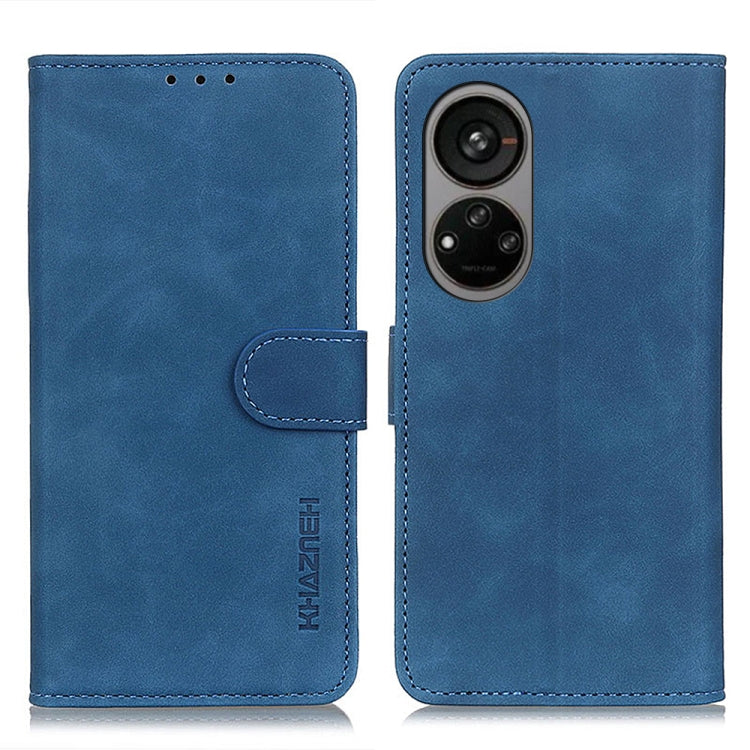 KHAZNEH Custodia per telefono in pelle con trama retrò, For Motorola Edge 30 Lite / Edge 30 Neo, For Realme 9i 5G / 10 5G, For ZTE Blade A72 5G, For ZTE Blade V40S, For Xiaomi Redmi A1